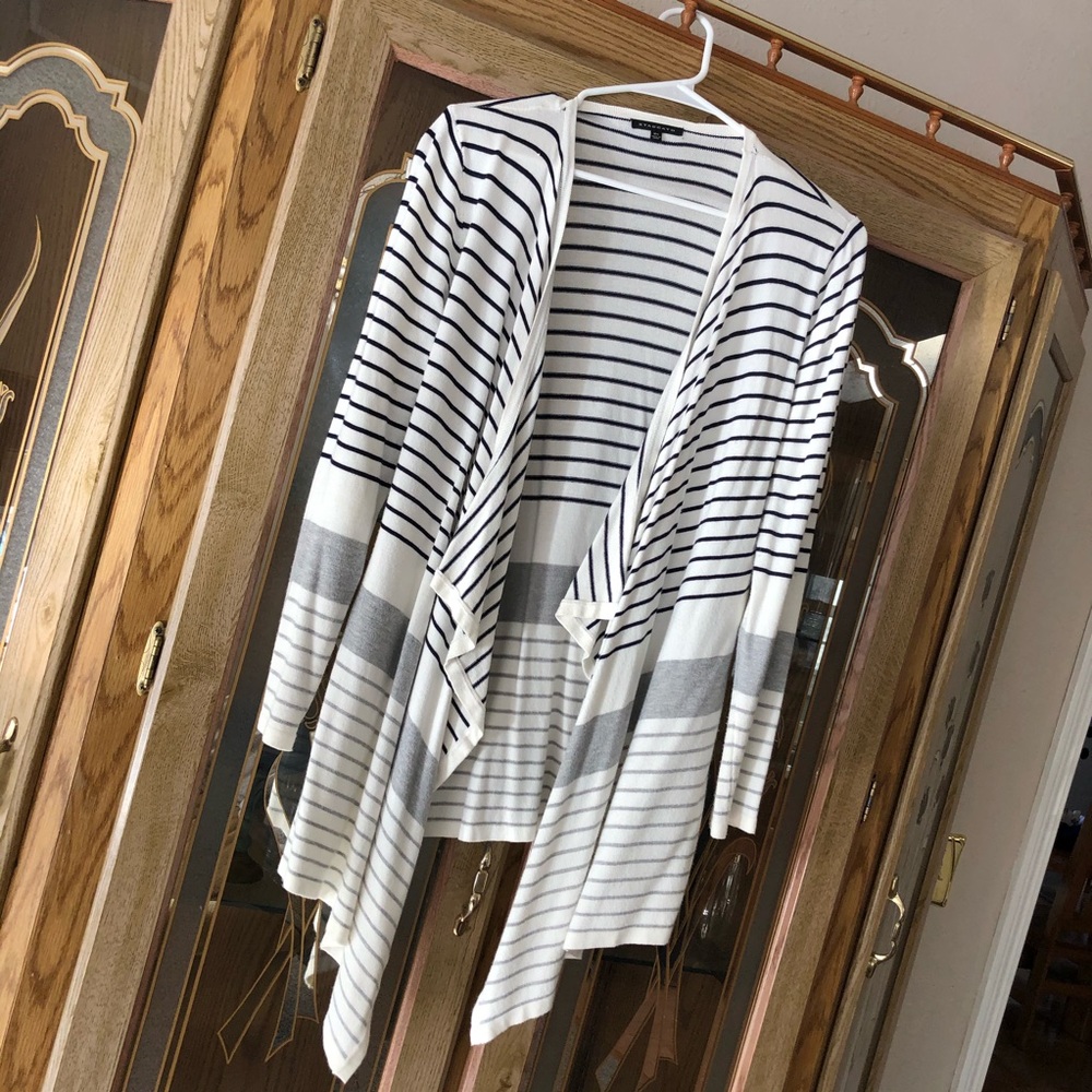 Stripped Cardigan